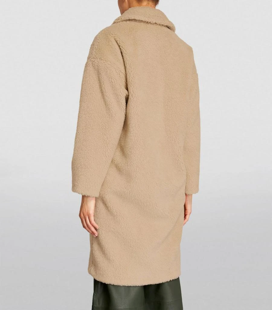 商品Weekend Max Mara|Teddy Single-Breasted Coat,价格¥7423,第4张图片详细描述