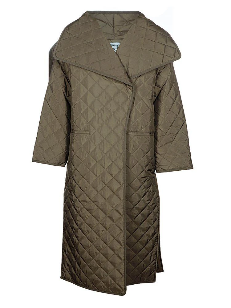 商品Totême|Totême Diamond-Quilted Side-Slit Coat,价格¥3806,第1张图片