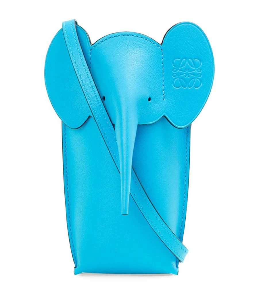 商品Loewe|Leather Elephant Pocket Bag,价格¥6482,第1张图片