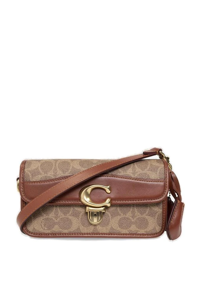 商品Coach|Coach Studio Monogram Print Shoulder Bag,价格¥2454,第1张图片