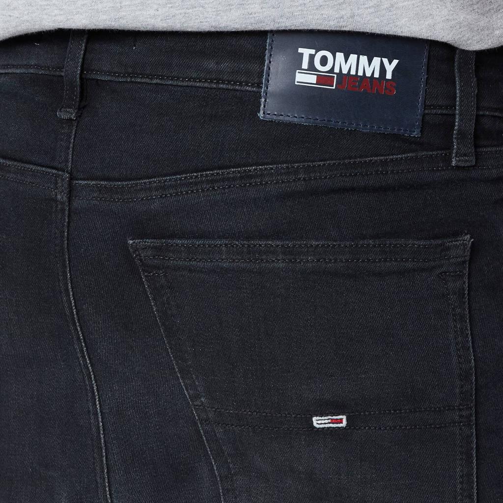 商品Tommy Hilfiger|Tommy Jeans Men's Simon Skinny Fit Jeans - Dynamic Jacob Black,价格¥558,第6张图片详细描述