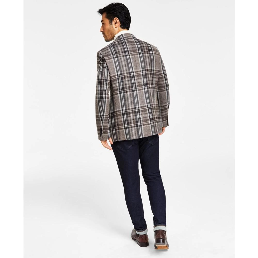 商品Ralph Lauren|Men's Wool Classic-Fit Ultraflex Stretch Plaid Blazer,价格¥850,第2张图片详细描述