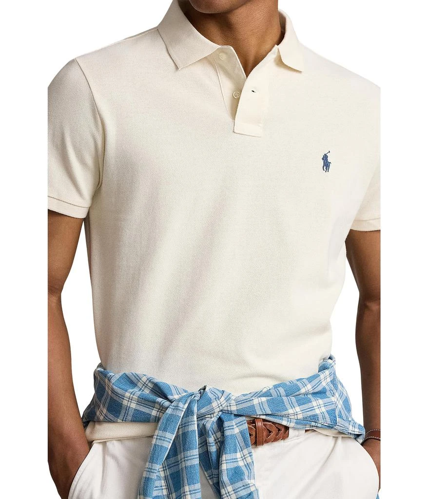 商品Ralph Lauren|Custom Slim Fit Mesh Polo Shirt,价格¥661,第3张图片详细描述