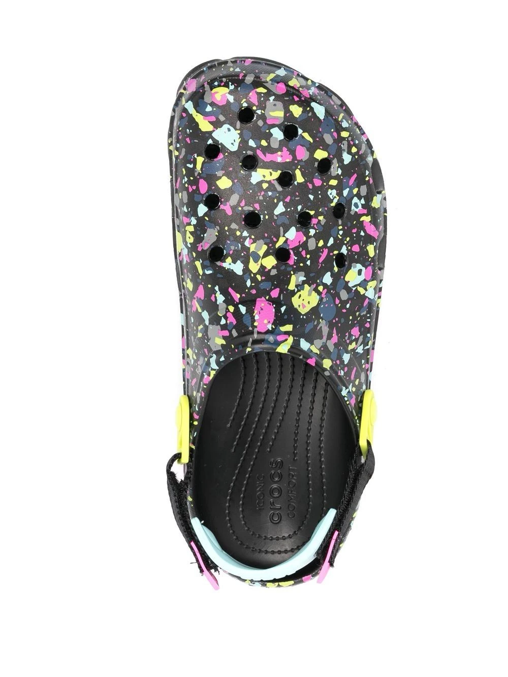商品【商品预售7天】 Crocs|Crocs 男士拖鞋 CR207575CLASSICBKMI 黑色,价格¥627,第4张图片详细描述