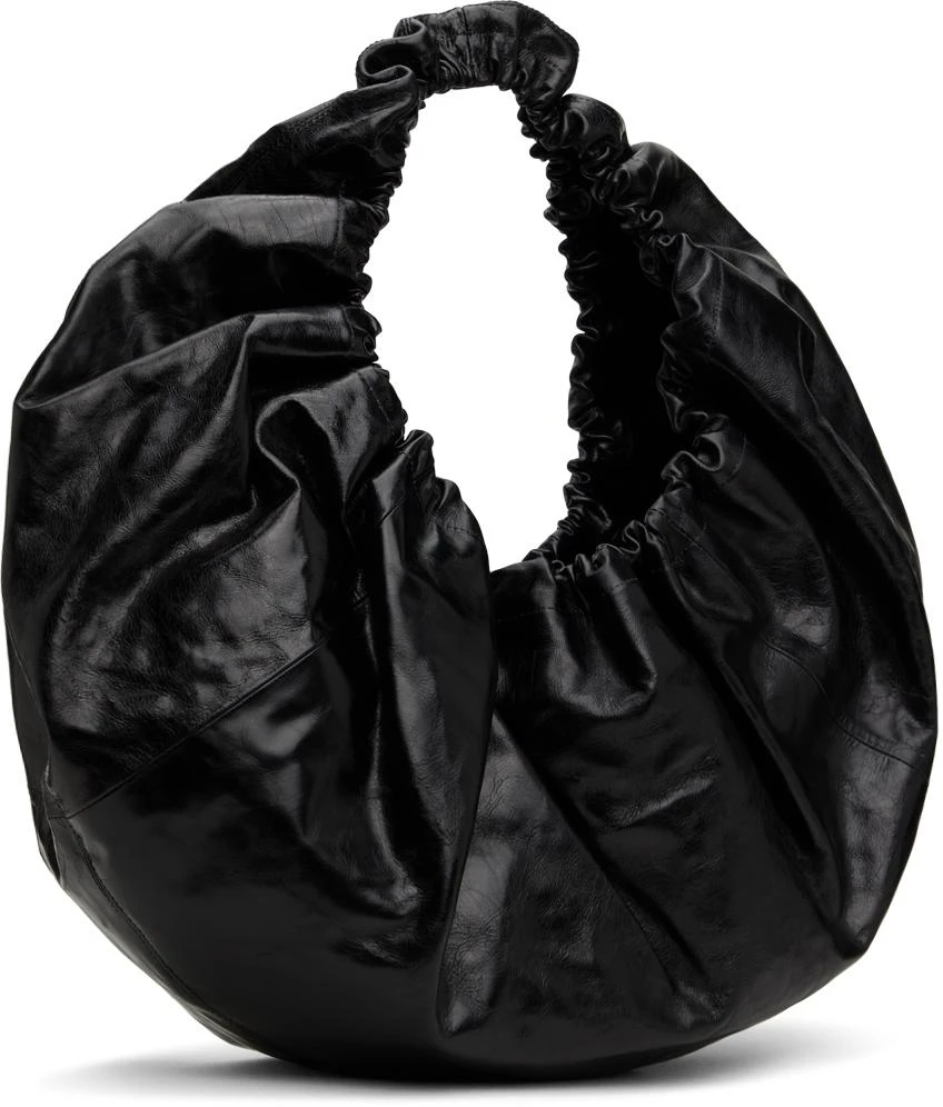 商品Alexander Wang|Black Crescent Large Crackle Bag,价格¥6591,第3张图片详细描述