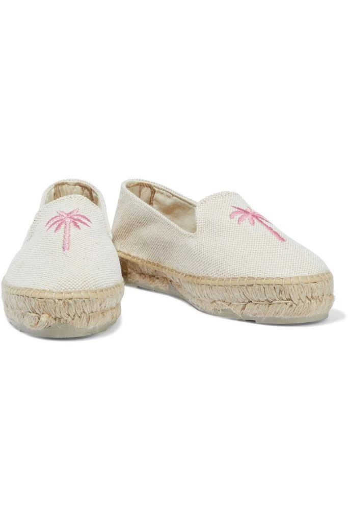 商品MANEBÍ|Palm Springs embroidered canvas espadrilles,价格¥288,第2张图片详细描述