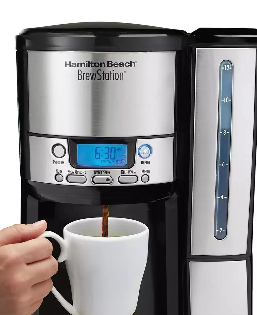 商品Hamilton Beach|12 Cup BrewStation Dispensing Coffee Maker,价格¥510,第4张图片详细描述