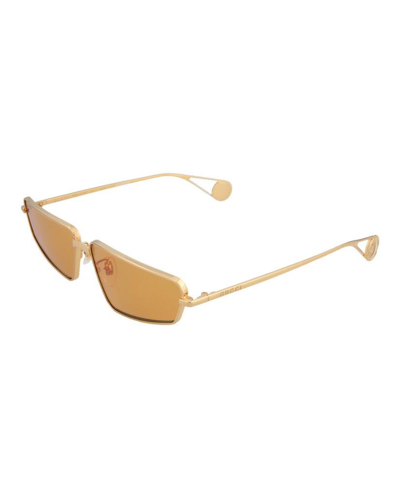 Cat-Eye Metal Sunglasses商品第2张图片规格展示