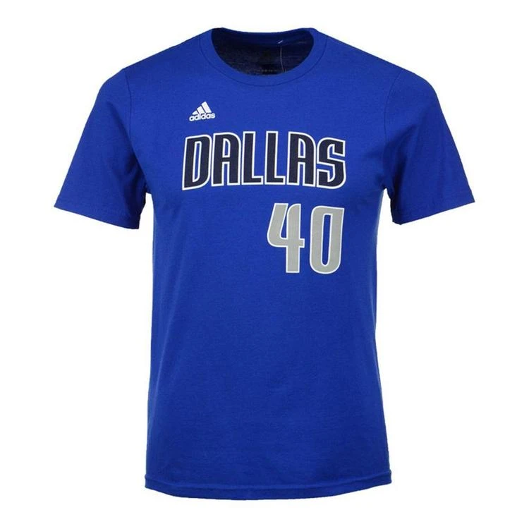 商品Adidas|Harrison Barnes Dallas Mavericks Name And Number T-Shirt, Big Boys (8-20),价格¥85,第2张图片详细描述