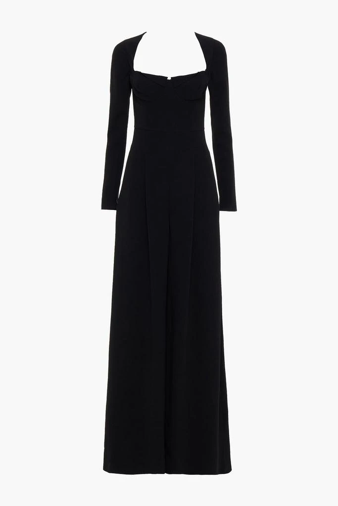 商品ROLAND MOURET|Dawlish stretch-crepe wide-leg jumpsuit,价格¥4350,第3张图片详细描述