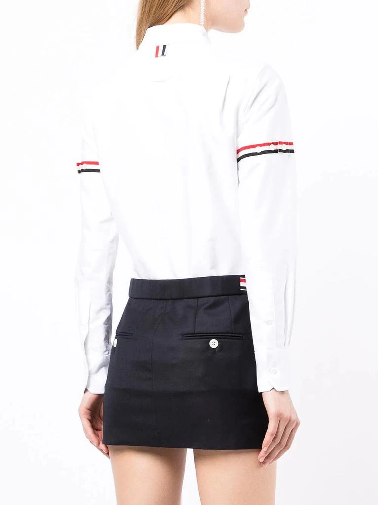 商品Thom Browne|THOM BROWNE RWB-stripe shirt dress,价格¥6804,第4张图片详细描述