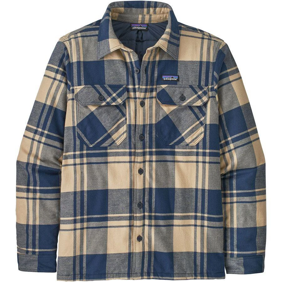 商品Patagonia|Insulated Organic Cotton Fjord Flannel Shirt - Men's,价格¥638,第2张图片详细描述