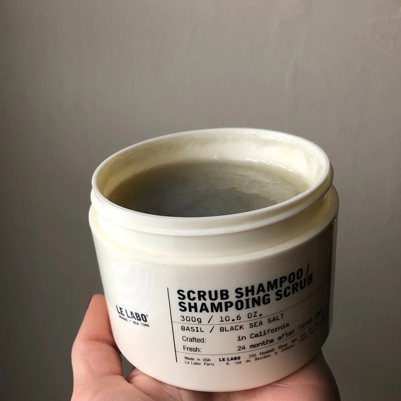 预售1-3个工作日 LE LABO香水实验室 罗勒海盐头皮清洁磨砂洗发膏300g 商品