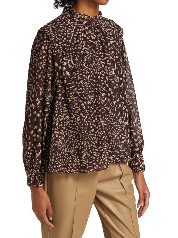 商品Jonathan Simkhai|Ramsey Chiffon Blouse,价格¥446,第3张图片详细描述