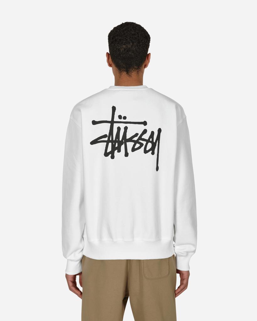 Basic Logo Crewneck Sweatshirt White商品第3张图片规格展示