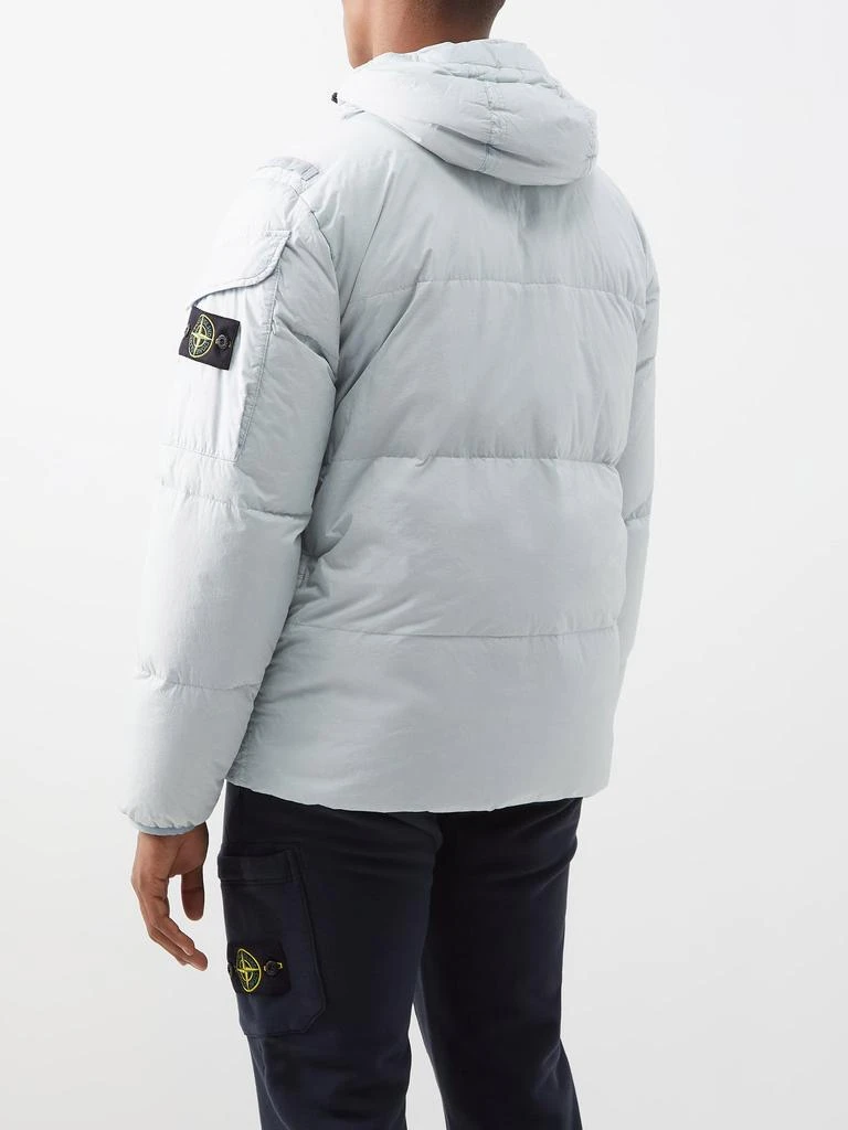 商品Stone Island|Quilted down hooded jacket,价格¥8836,第5张图片详细描述