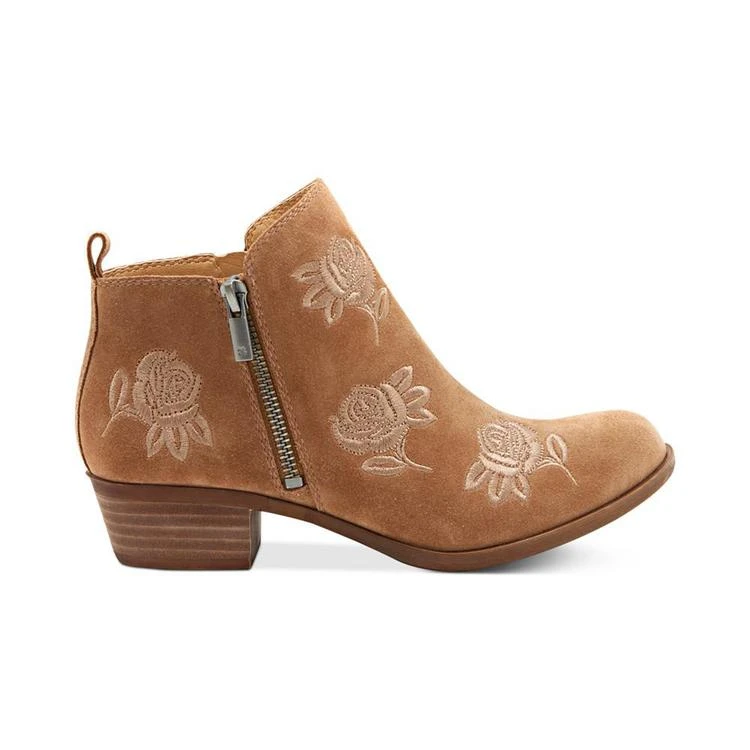 商品Lucky Brand|Women's Basel Embroidery Booties, Created for Macy's,价格¥478,第2张图片详细描述