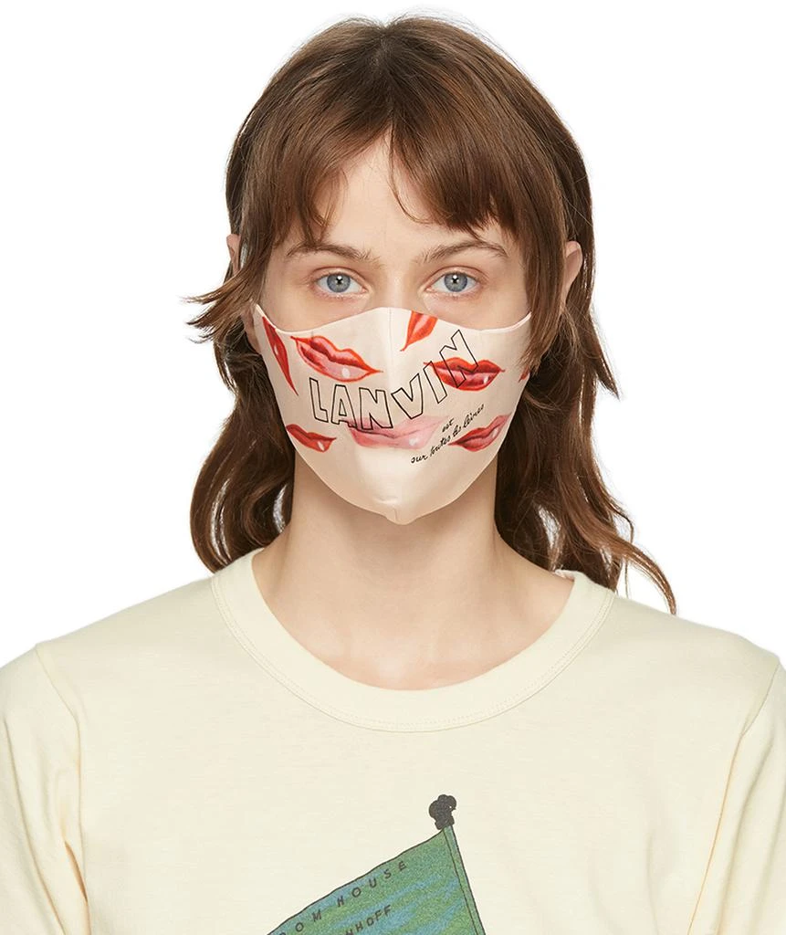 商品Lanvin|Two-Pack Pink Lips Mask,价格¥233,第1张图片