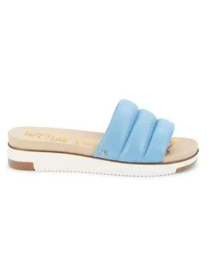商品Sam Edelman|Annalisa Leather Platform Sandals,价格¥237,第1张图片