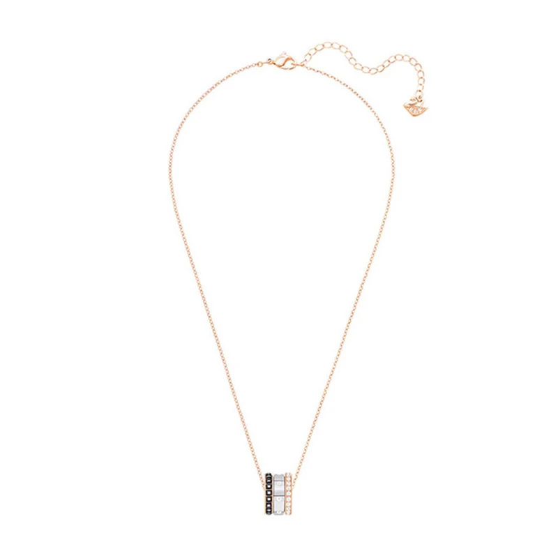 SWAROVSKI 施华洛世奇 三环转运珠男女情侣项链礼物 5353666  商品