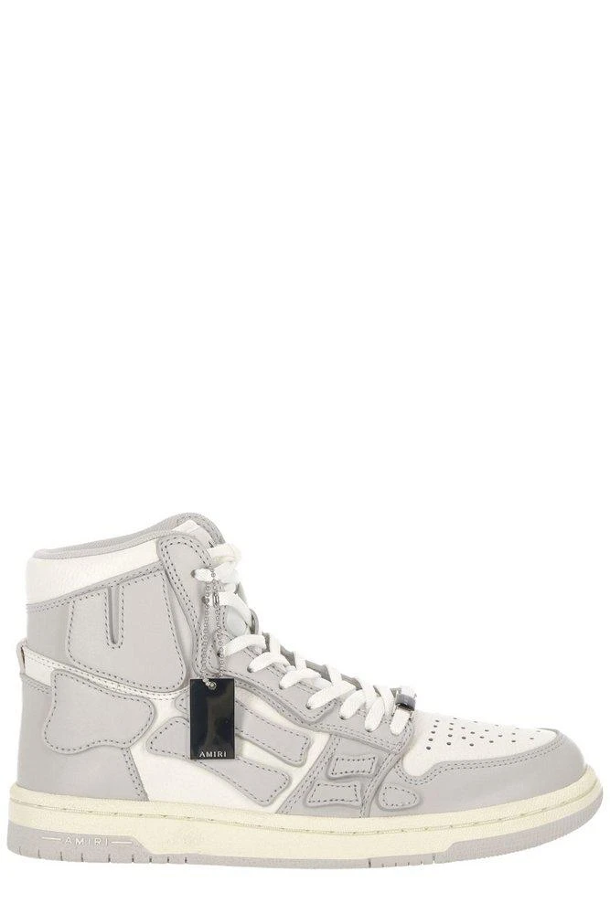 商品AMIRI|Amiri Skel Top Round Toe Lace-Up Sneakers,价格¥3731,第1张图片