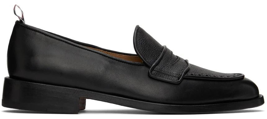 商品Thom Browne|黑色 Penny 乐福鞋,价格¥8992,第1张图片