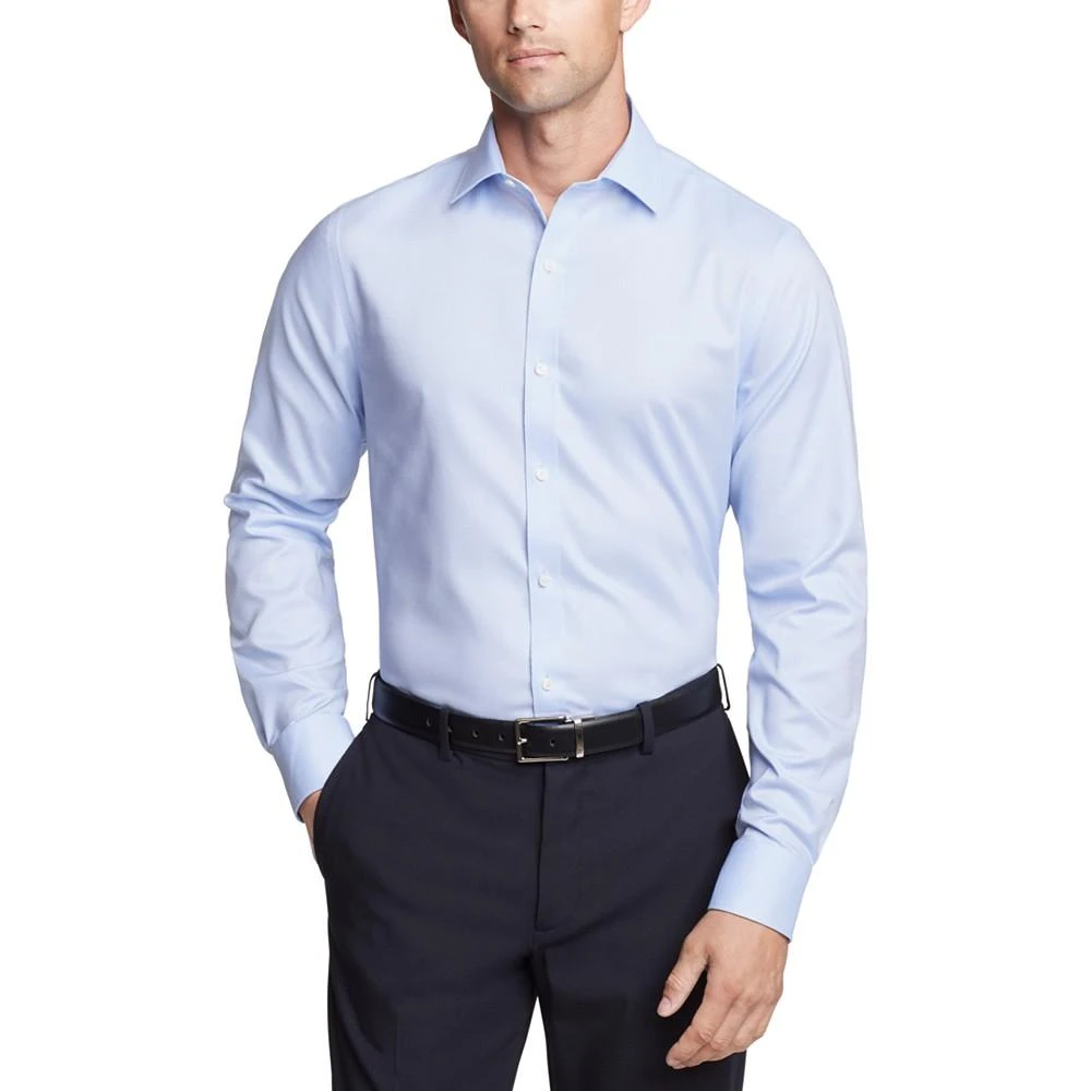 商品Tommy Hilfiger|Men's TH Flex Essentials Wrinkle Resistant Stretch Dress Shirt,价格¥637,第1张图片