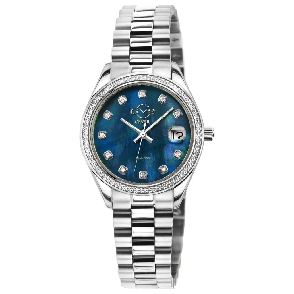 商品Gevril|GV2 by Gevril Women's Watch 12429B,价格¥6427,第1张图片