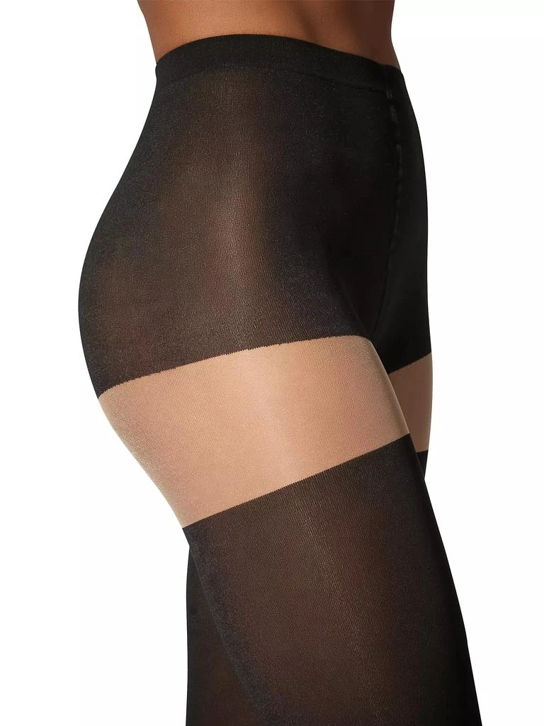 商品Wolford|Sheer Band Hotpants Tights,价格¥450,第5张图片详细描述