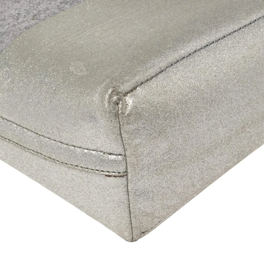 Kate Spade Grey Frosted Wool and Leather Quinn Tote 商品