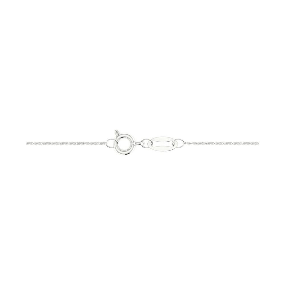 2-Pc. Set Diamond Halo Pendant Necklace & Matching Stud Earrings (5/8 ct. t.w.) in 14k White Gold商品第9张图片规格展示
