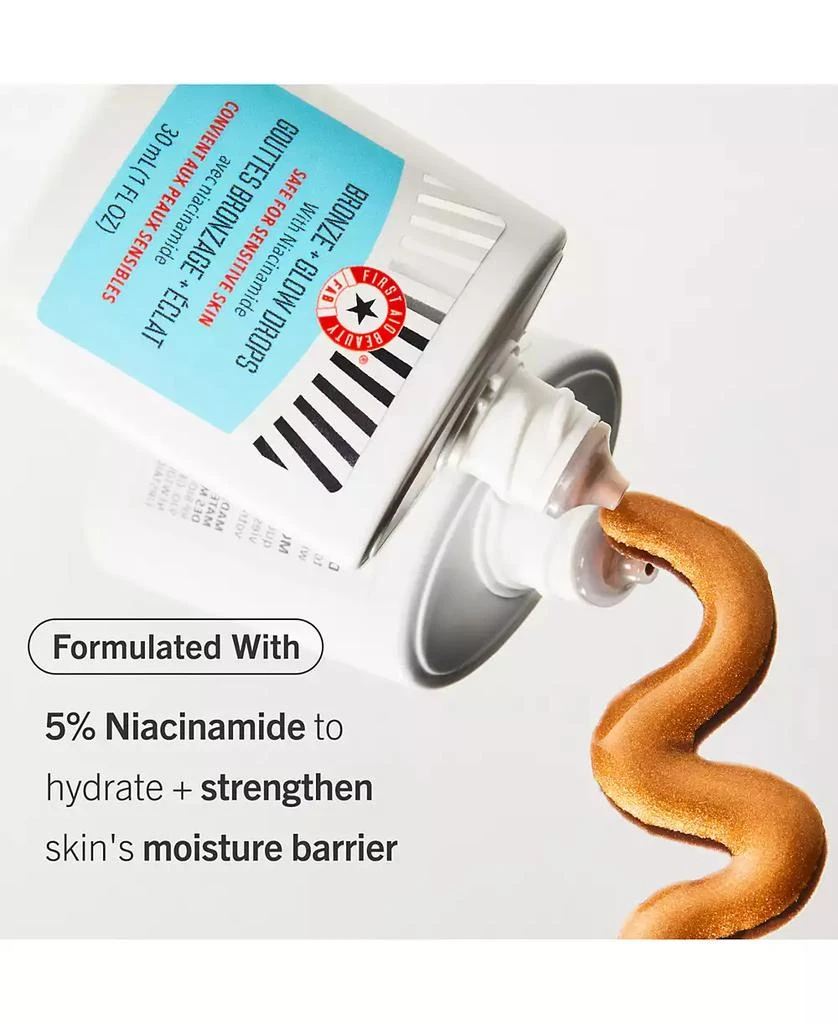 商品First Aid Beauty|Bronze + Glow Drops With Niacinamide, 1 oz.,价格¥237,第5张图片详细描述