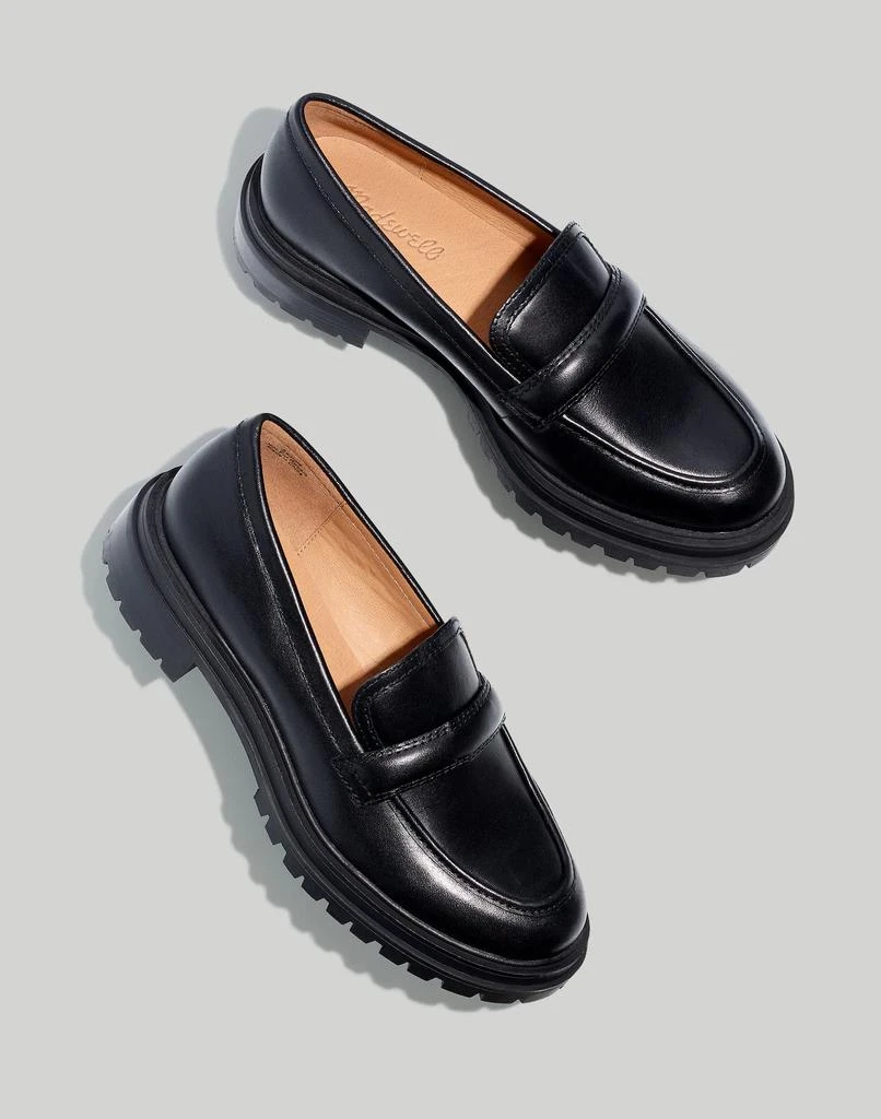 商品Madewell|The Bradley Lugsole Loafer in Leather,价格¥1264,第2张图片详细描述