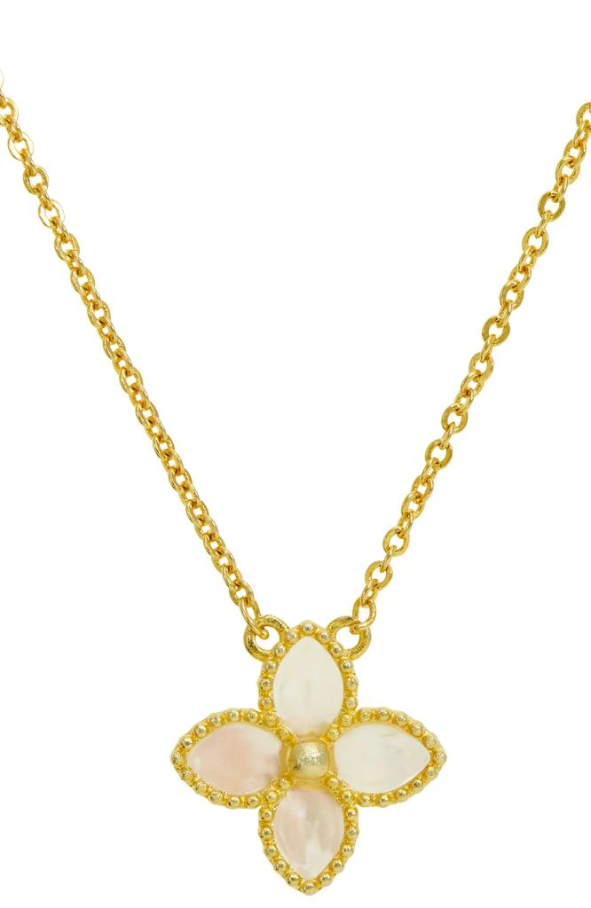 商品Savvy Cie Jewels|18K Gold Vermeil Mop Necklace,价格¥596,第1张图片