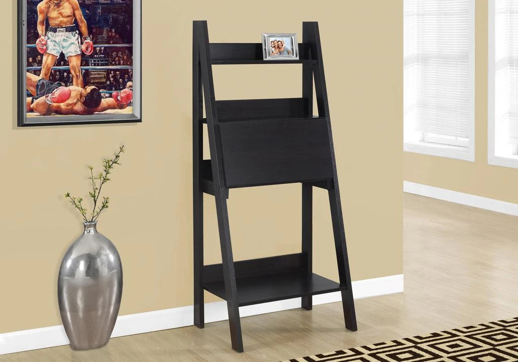 商品Homezia|19" Espresso Ladder Desk,价格¥3872,第4张图片详细描述