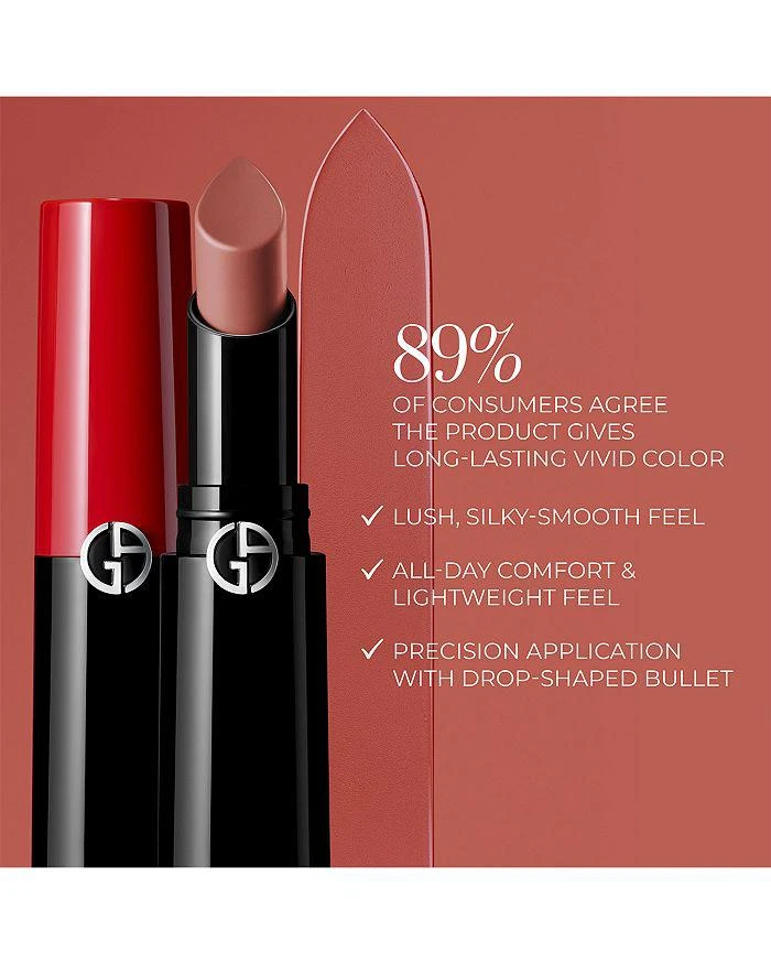 商品Armani|Lip Power Long Lasting Satin Lipstick,价格¥338,第5张图片详细描述