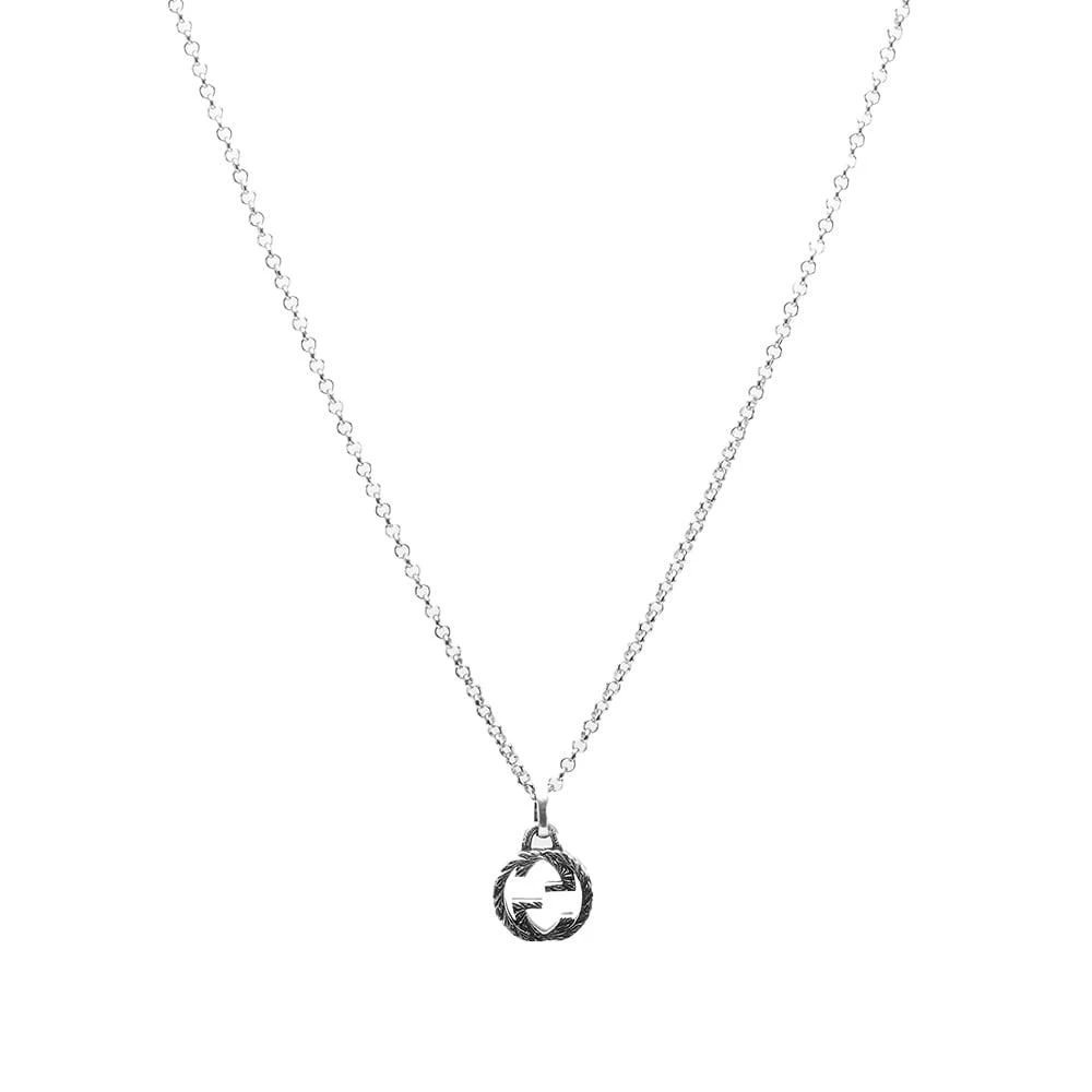 商品Gucci|Gucci Interlocking G 45cm Necklace,价格¥1718,第1张图片