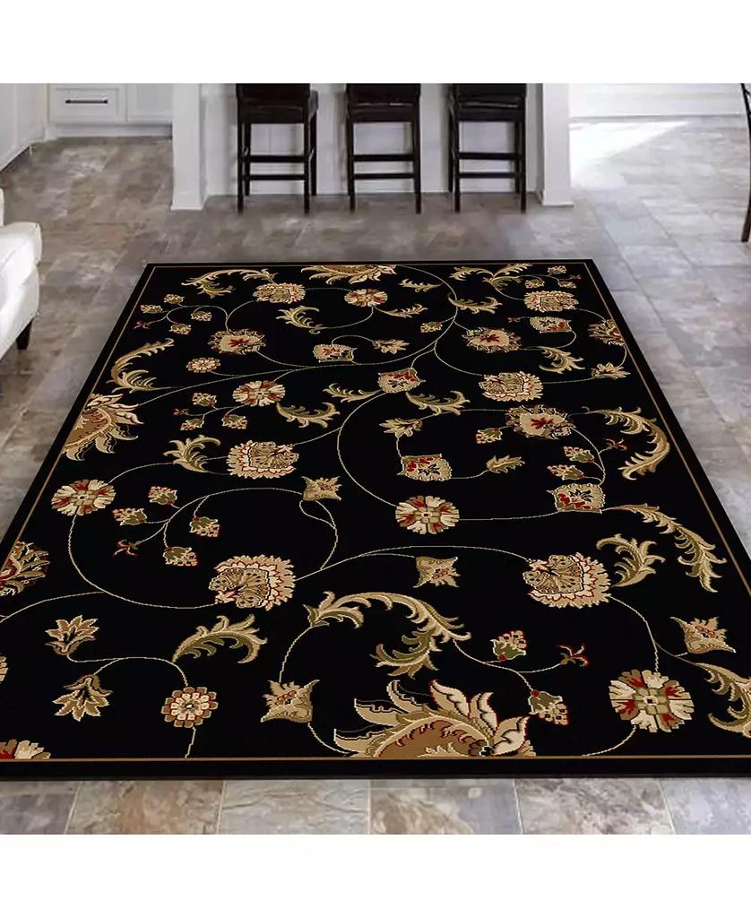 商品KM Home|CLOSEOUT! Pesaro Flores 3'3" x 4'11" Area Rug,价格¥546,第3张图片详细描述