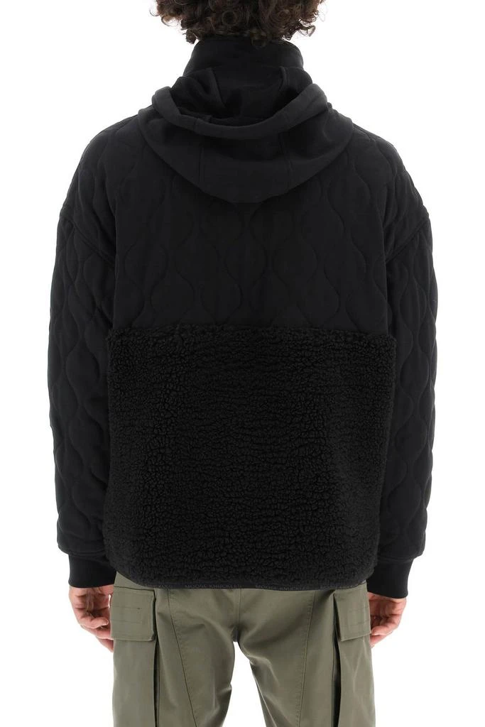 商品Moose Knuckles|Moose Knuckles Embossed Puff Logo Patch Zipped Sweater,价格¥3148,第3张图片详细描述