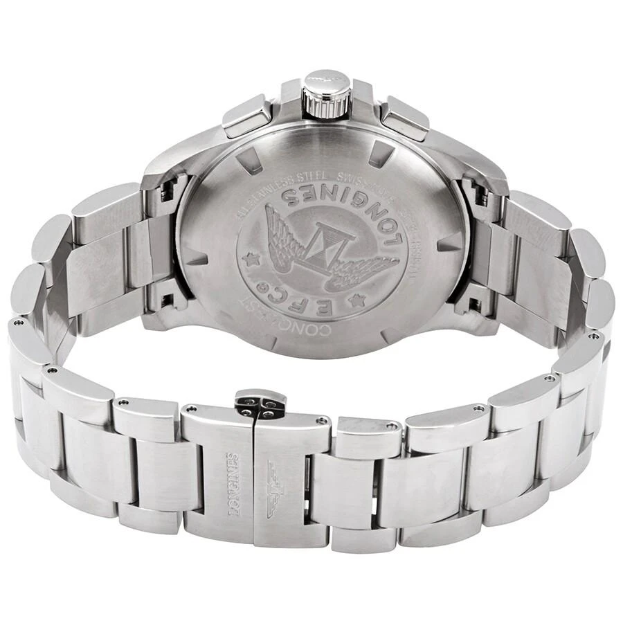 商品Longines|Conquest V.H.P. Perpetual Chronograph Quartz Black Dial Men's Watch L37174566,价格¥7790,第3张图片详细描述
