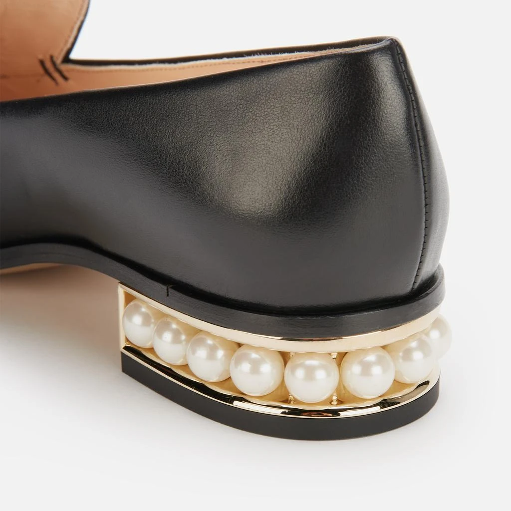 商品Nicholas Kirkwood|Nicholas Kirkwood Women's 25mm Casati Leather Loafers - Black,价格¥2917,第4张图片详细描述