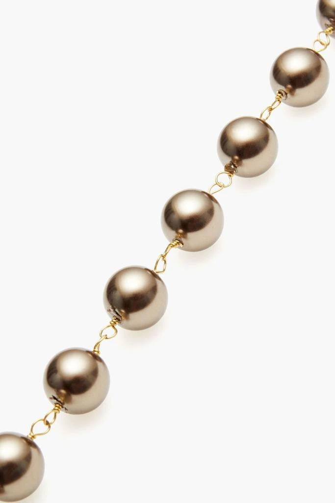 商品ROSANTICA|Gold-tone, quartz and faux pearl necklace,价格¥1038,第2张图片详细描述