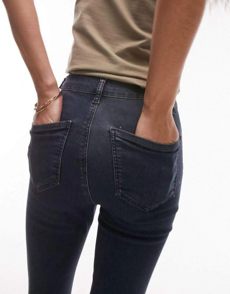 商品Topshop|Topshop Joni jeans in blue black,价格¥232,第5张图片详细描述