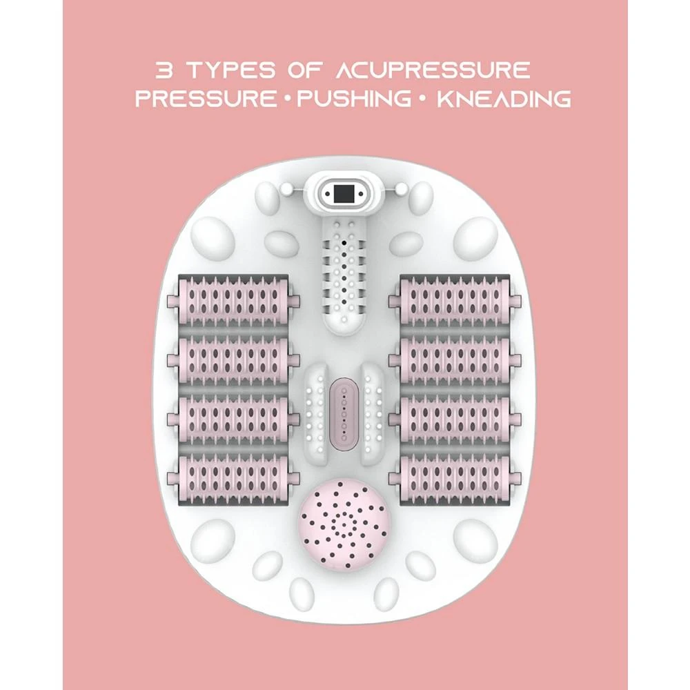 商品Tzumi|SLF Deluxe Heated Portable Bubble Bath Foot Massager,价格¥247,第3张图片详细描述