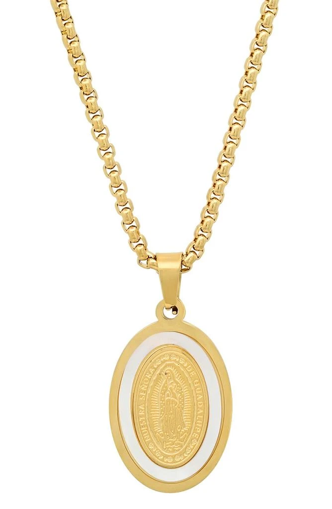 商品HMY JEWELRY|Senora de Guadalupe Pendant Necklace,价格¥153,第1张图片