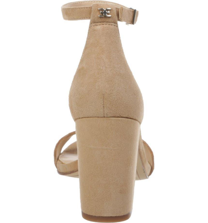 商品Sam Edelman|Odila Scalloped Ankle Strap Sandal,价格¥517,第5张图片详细描述