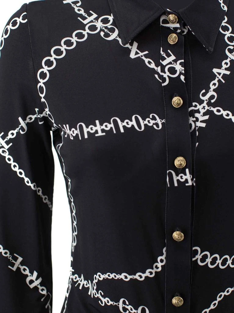 商品Versace|Versace Jeans Couture Necklace Print Long-Sleeved Shirt,价格¥1815,第4张图片详细描述