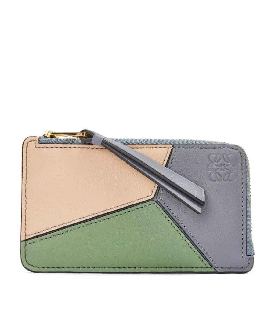 商品Loewe|Leather Puzzle Coin Card Holder,价格¥3762,第1张图片