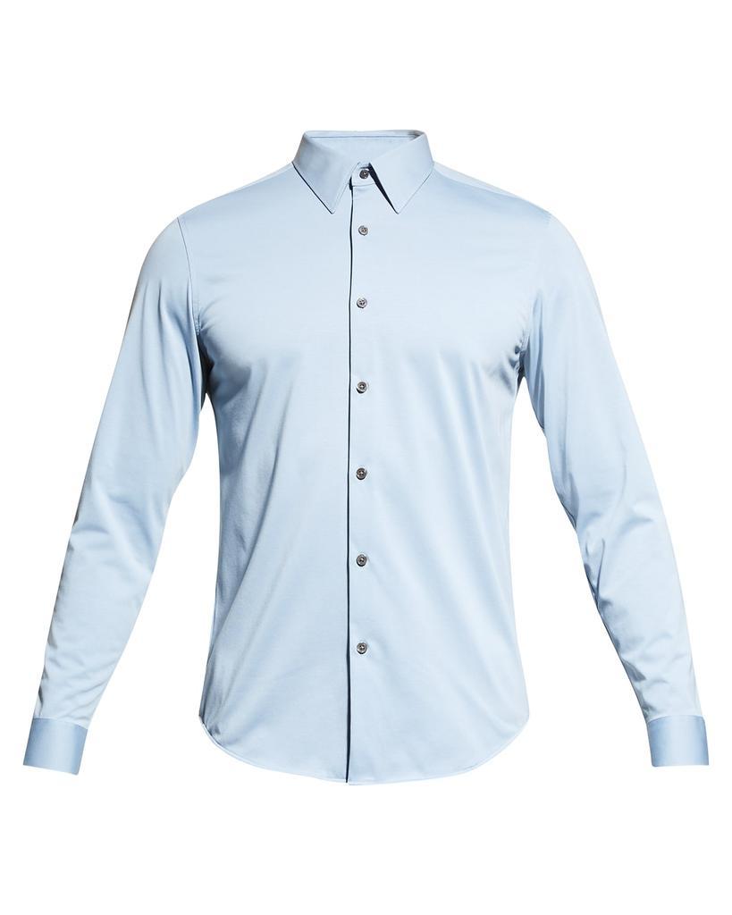 商品Theory|Men's Sylvain Structure Sport Shirt,价格¥633,第4张图片详细描述