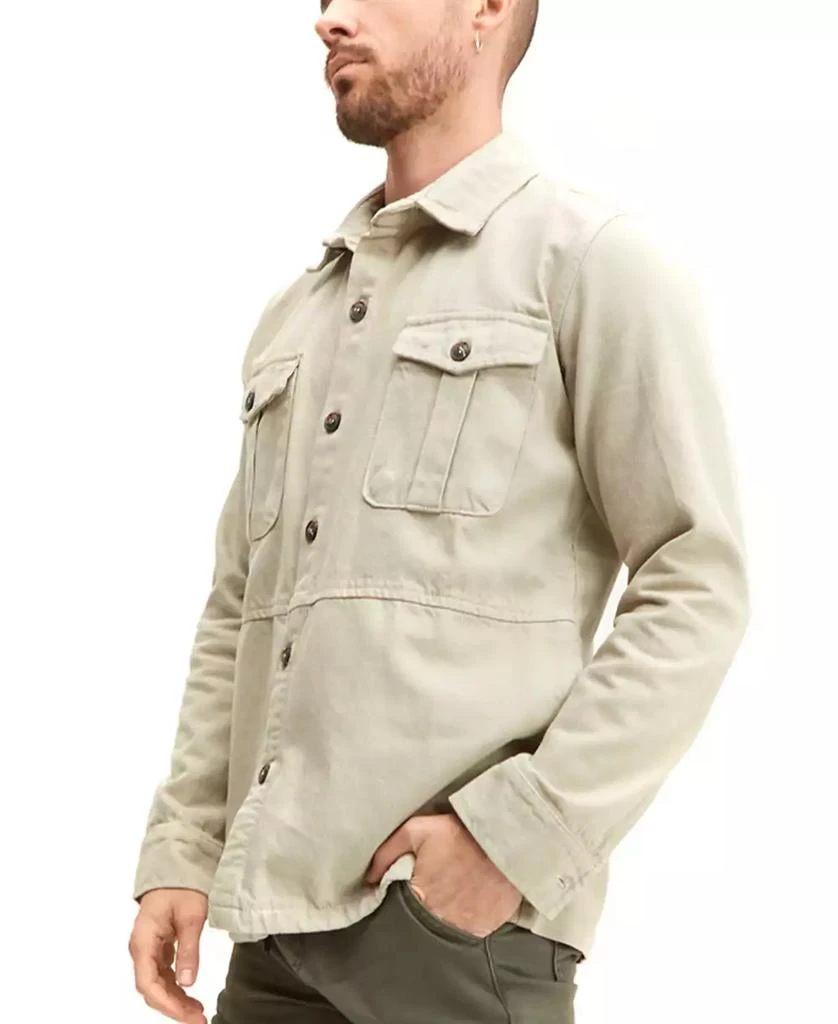 商品RON TOMSON|Men's Modern Relaxed Casual Button-Down Shirt,价格¥727,第2张图片详细描述